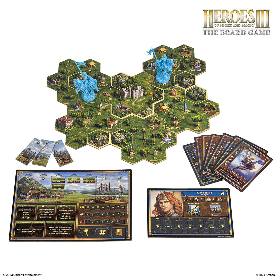 Heroes Of Might &amp; Magic III: The Board Game: Core Game