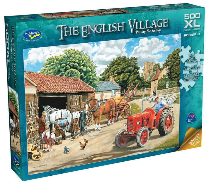 Holdson The English Village Passing The Smithy 500XL Piece Jigsaw