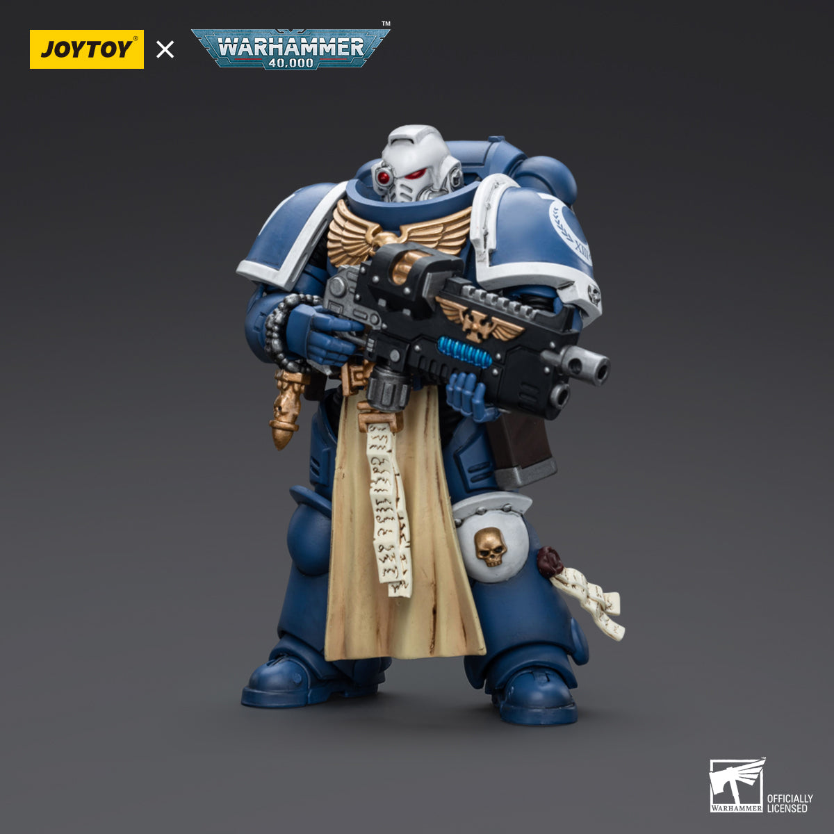 Warhammer Collectibles: 1/18 Scale Ultramarines Sternguard Veteran with Combi-Plasma