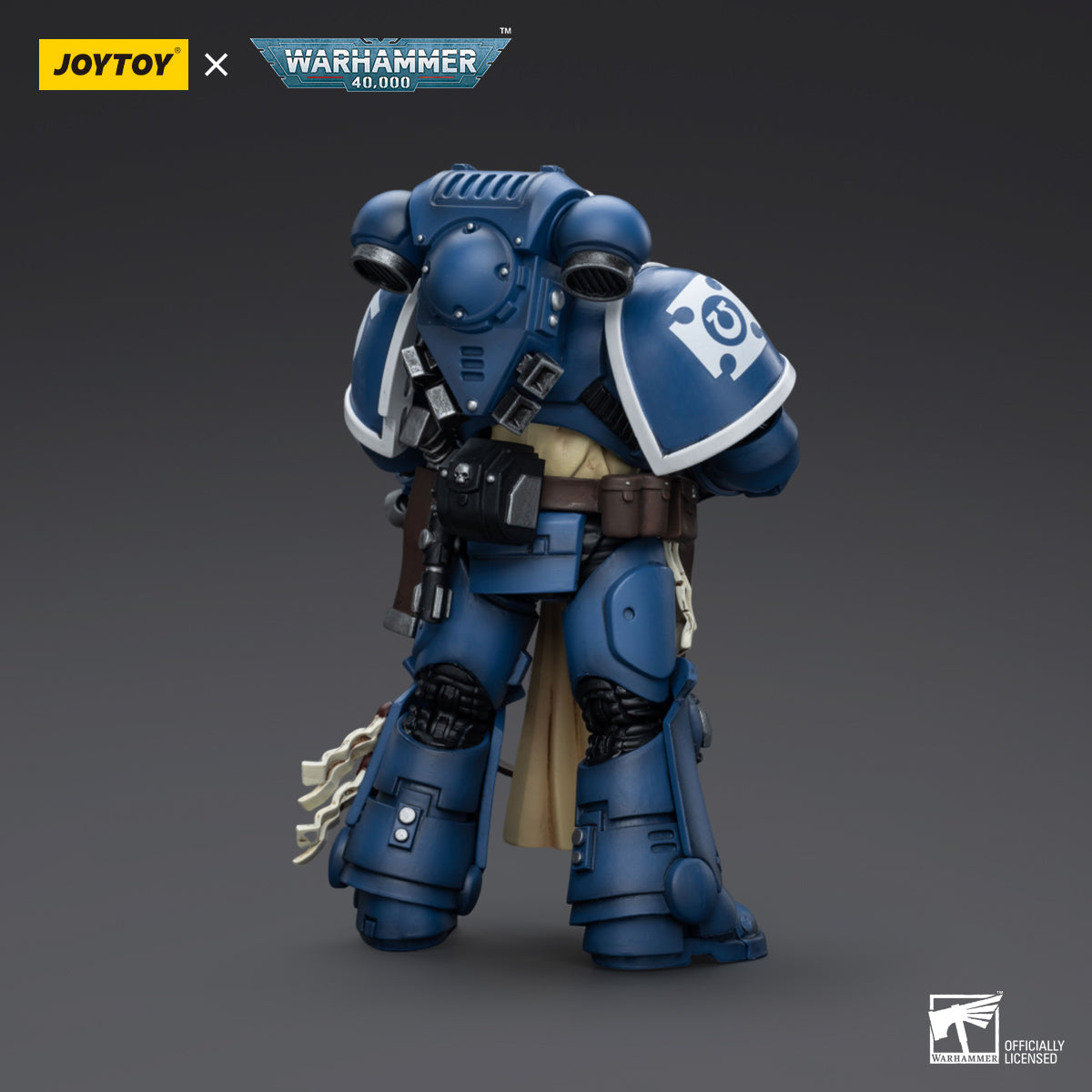 Warhammer Collectibles: 1/18 Scale Ultramarines Sternguard Veteran with Auto Bolt Rifle (Preorder)