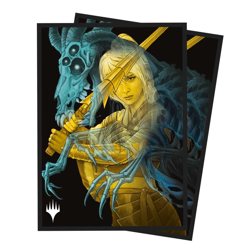 Ultra Pro: Duskmourn Sleeves Alt Art Key Character Mythic 1 for Magic: The Gathering (100) (Preorder)