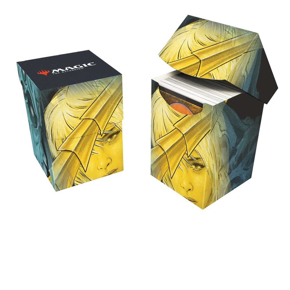 Ultra Pro: Duskmourn 100+ Deck Box Alt Art Key Character Mythic 1 for Magic: The Gathering (Preorder)