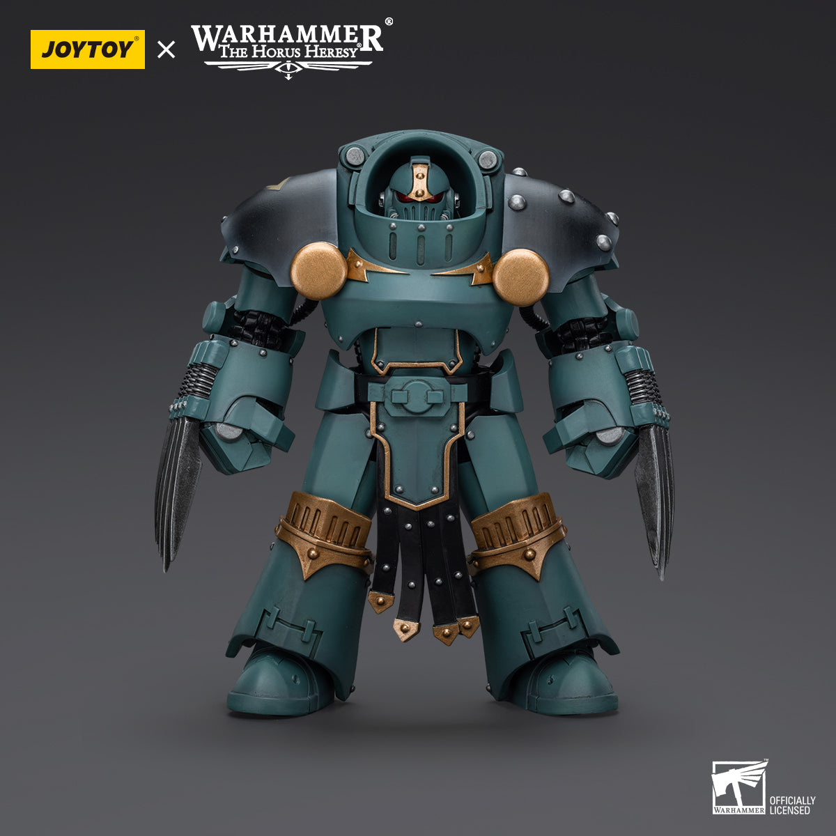 Warhammer Collectibles: 1/18 Scale Sons Of Horus Tartaros Terminator Squad Terminator With Claw (Preorder)