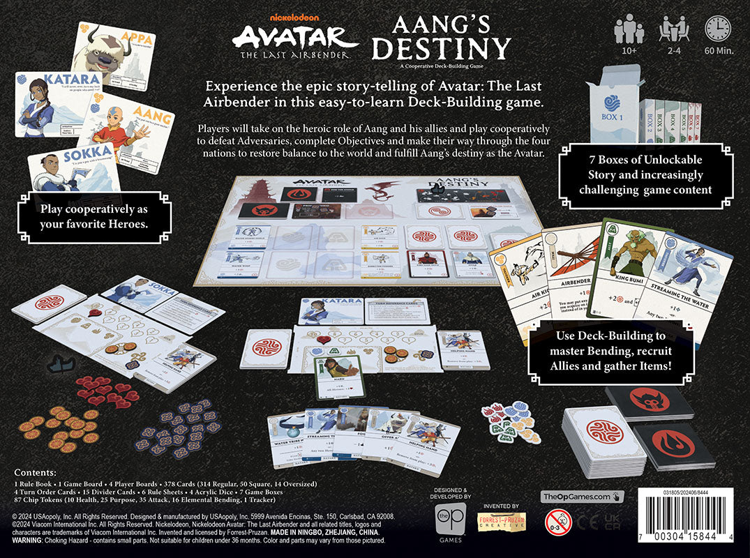 Avatar the Last Airbender- Aangs Destiny Deckbuilding Game