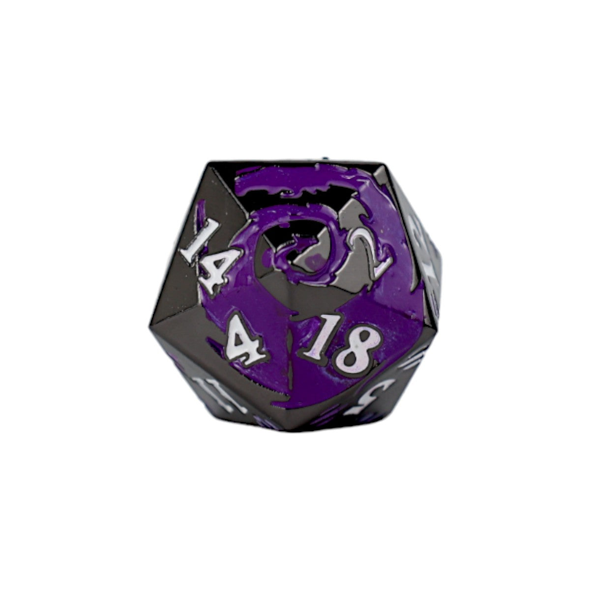 LPG Dice RPG Set Inscripted Dragon Purple (Preorder)