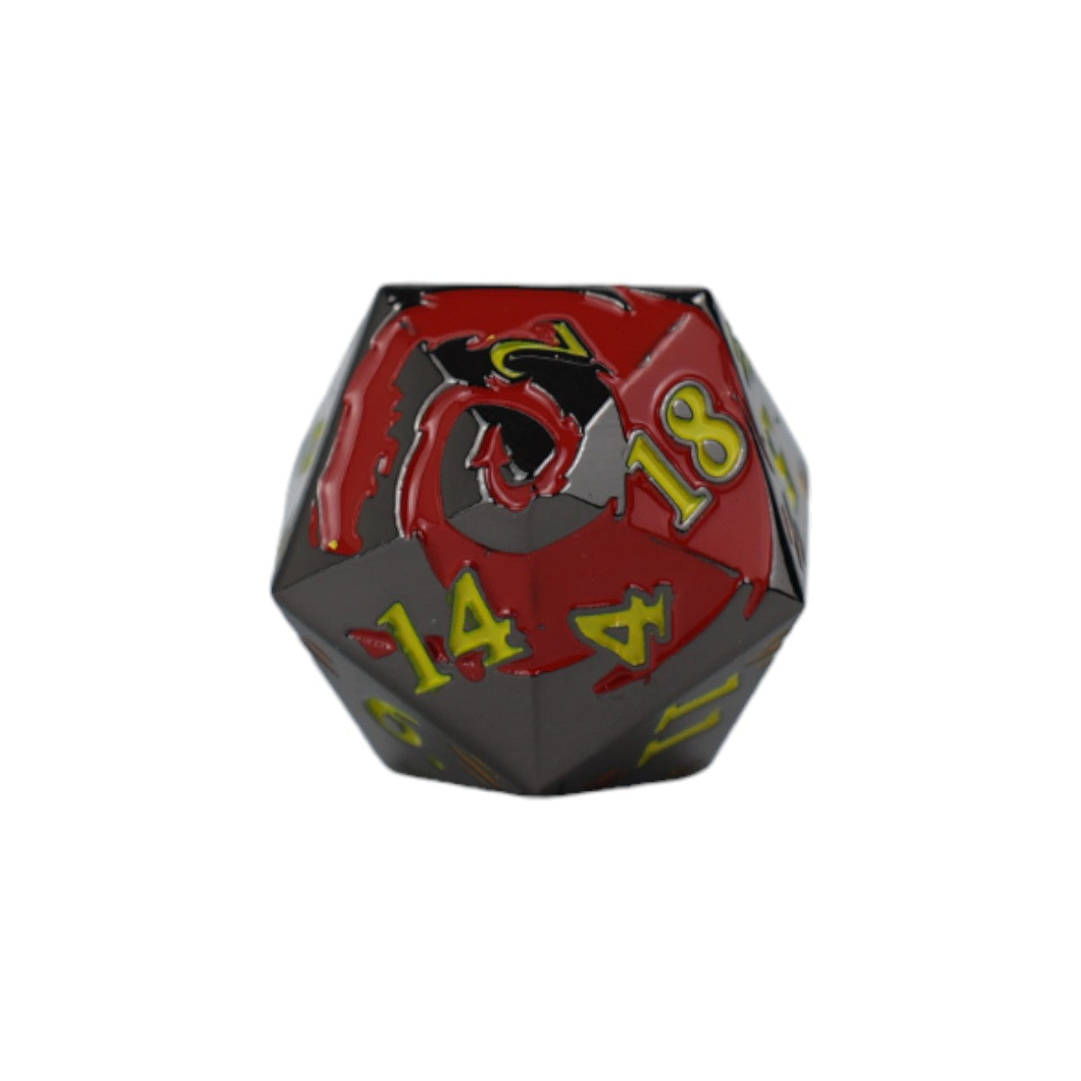 LPG Dice RPG Set Inscripted Dragon Red (Preorder)