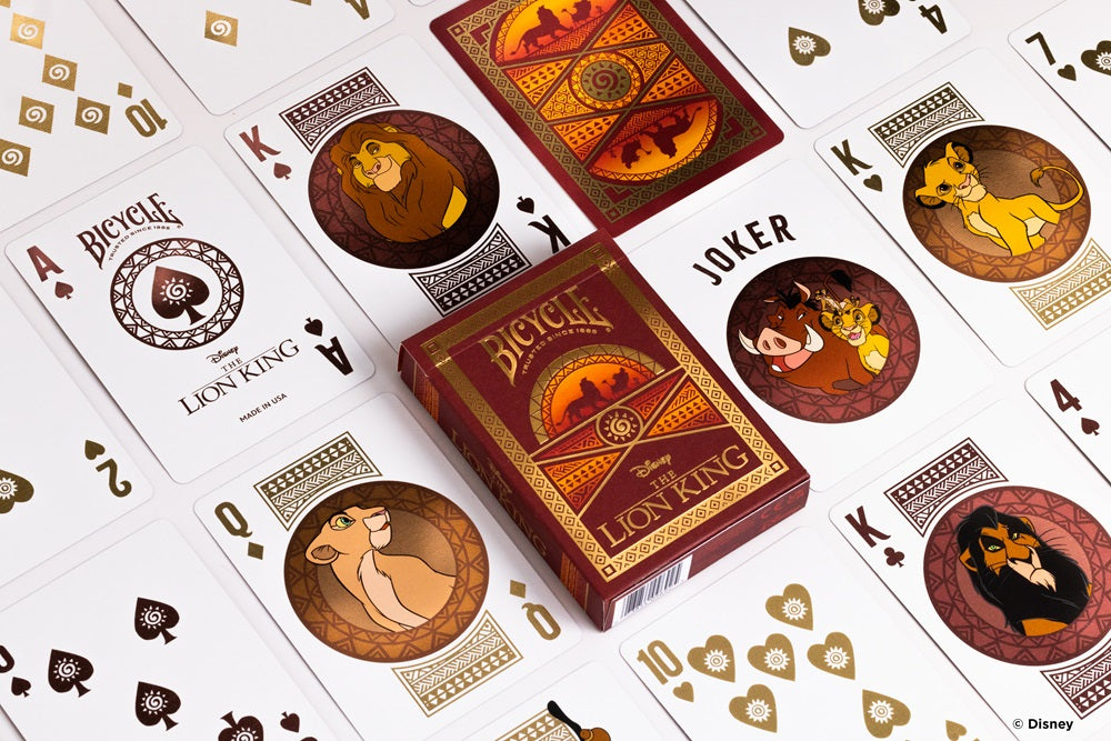 Bicycle Disney Lion King Playing Cards (Preorder)