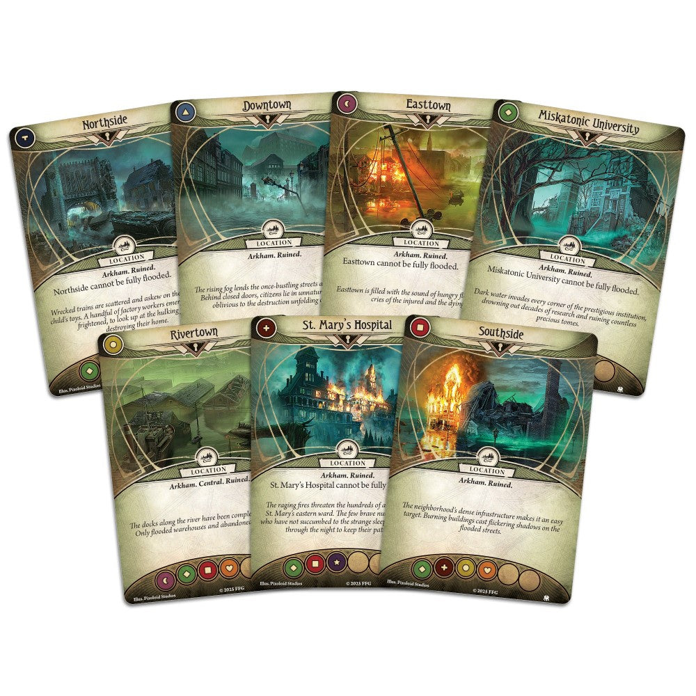 Arkham Horror: The Card Game – The Drowned City Campaign Expansion (Preorder)