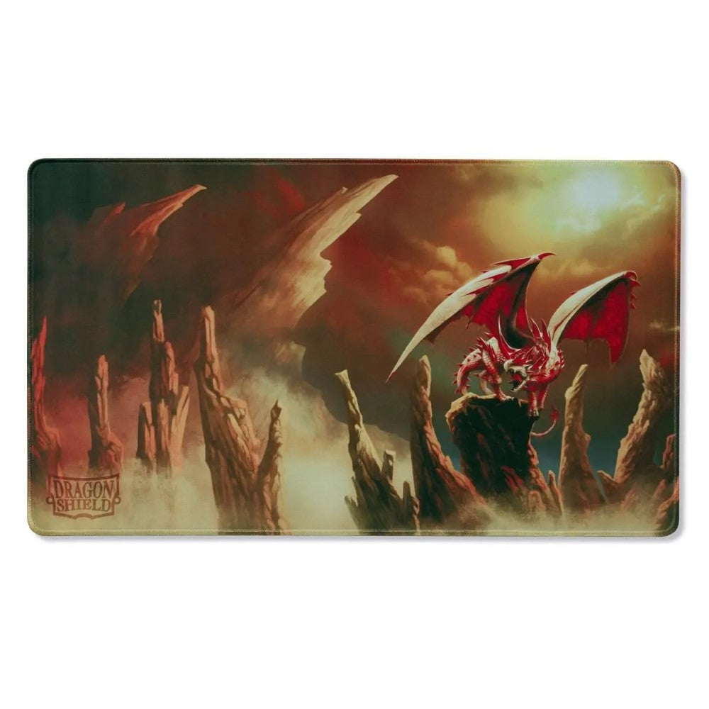 Dragon Shield: Playmat – Case &amp; Coin – Ruby (Rubis, Incoming) (Preorder)