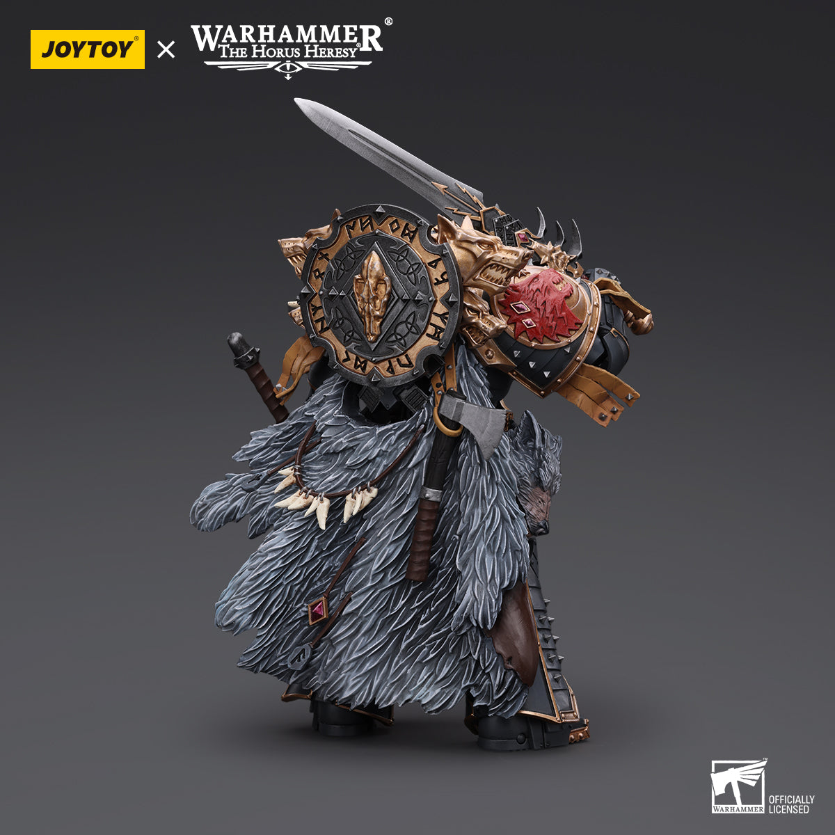 Warhammer Collectibles: 1/18 Scale Space Wolves Leman Russ Primarch of the VIth Legion (Preorder)