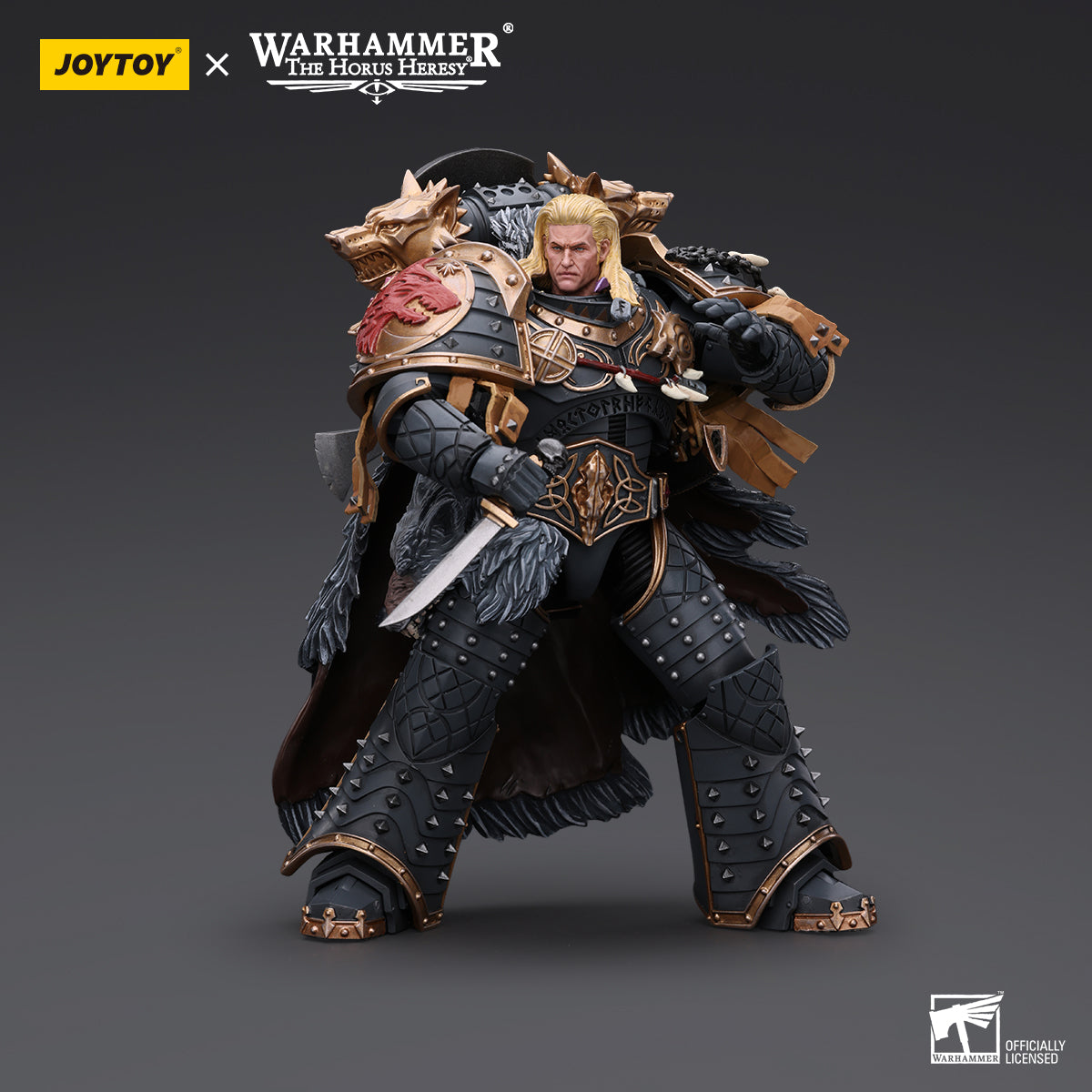 Warhammer Collectibles: 1/18 Scale Space Wolves Leman Russ Primarch of the VIth Legion (Preorder)