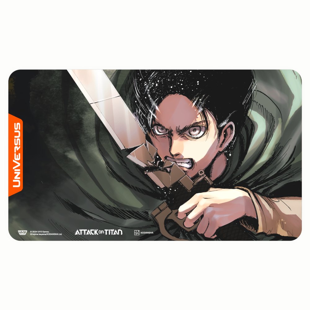 UniVersus Playmat: Attack on Titan – Battle for Humanity – Eren Yeager (Preorder)