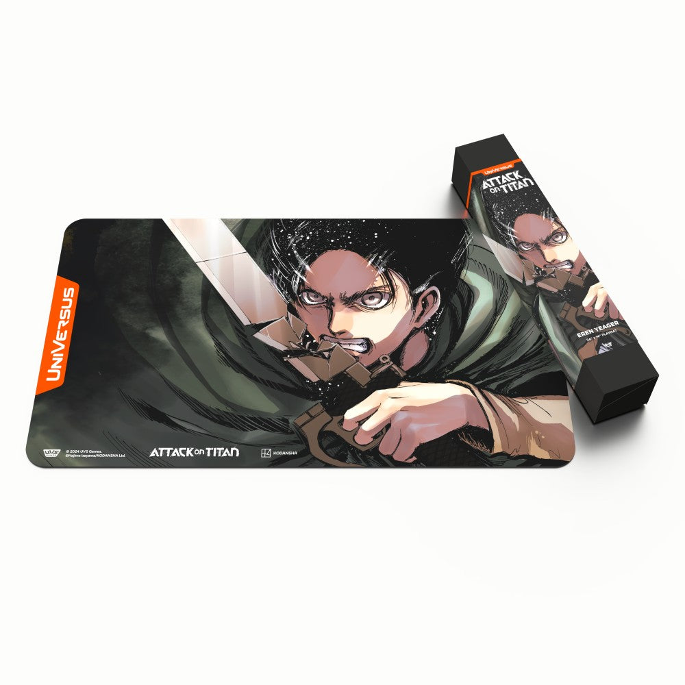 UniVersus Playmat: Attack on Titan – Battle for Humanity – Eren Yeager (Preorder)