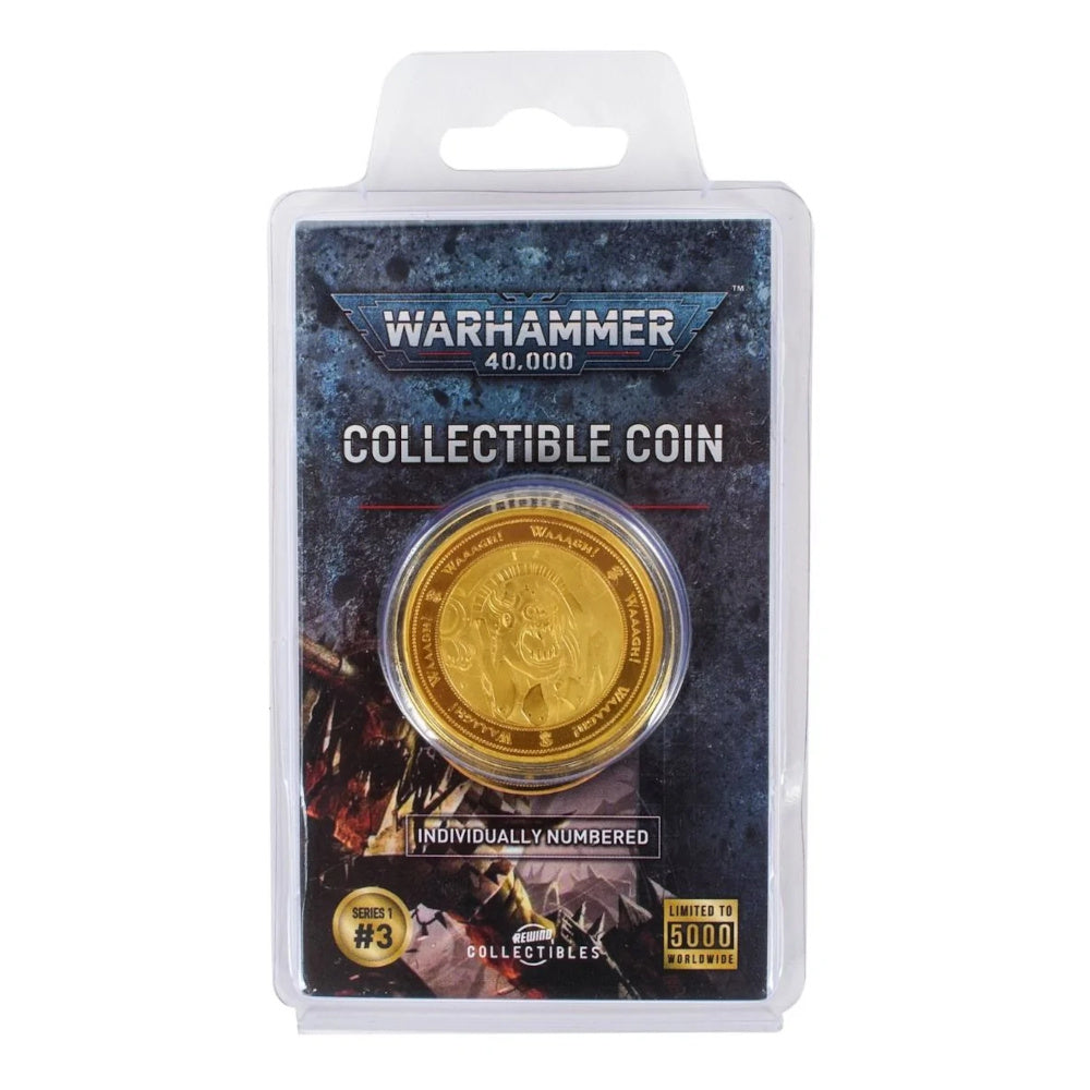 Warhammer 40000: Ork Collectible Coin (Preorder)