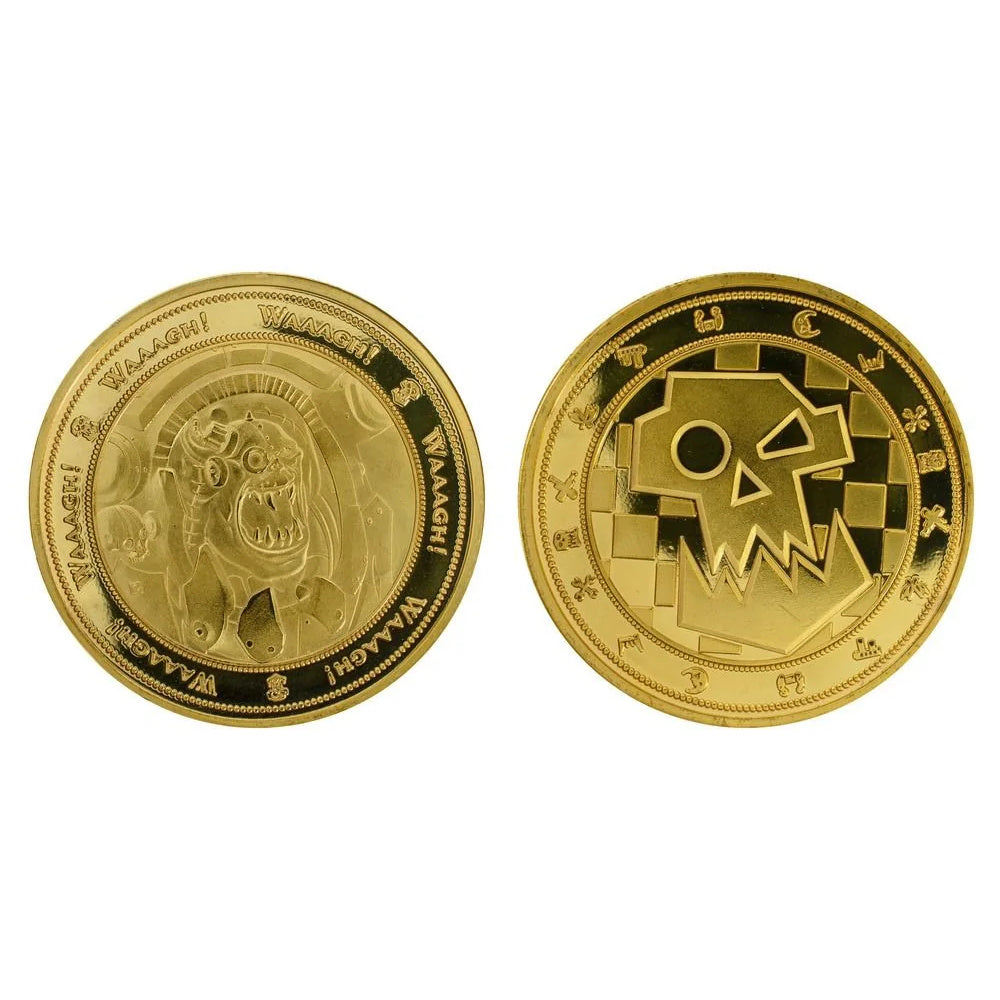 Warhammer 40000: Ork Collectible Coin (Preorder)