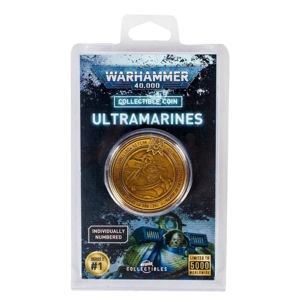 Warhammer 40000: Ultramarines Coin (Preorder)