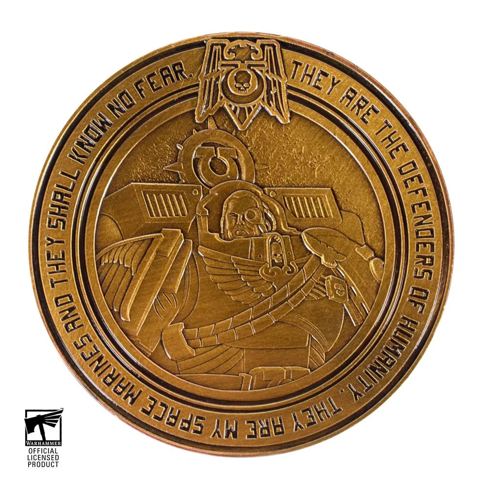 Warhammer 40000: Ultramarines Coin (Preorder)