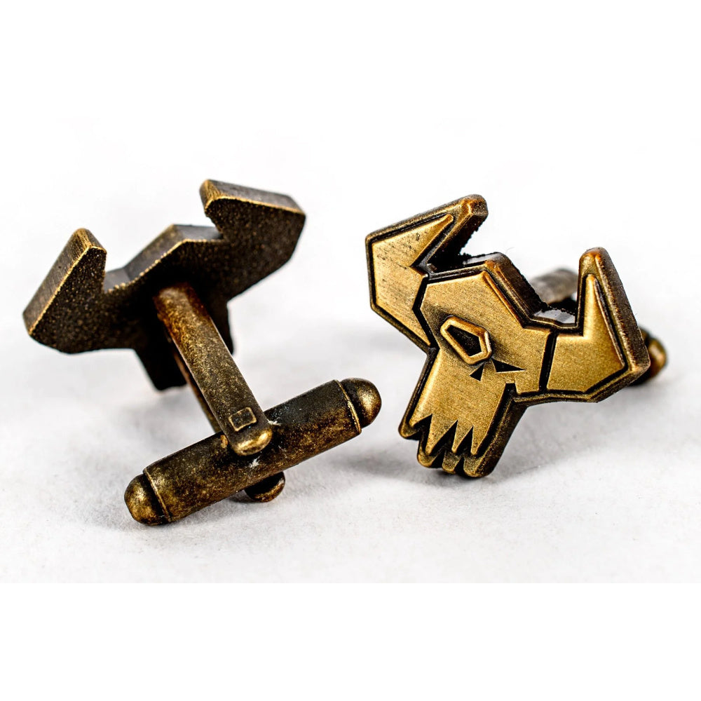 Warhammer 40000: Orks Cufflinks (Preorder)