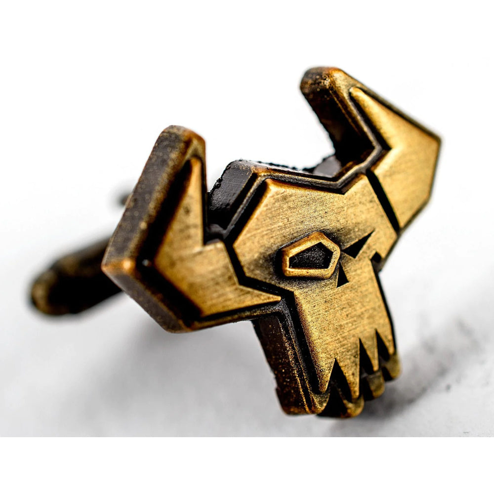 Warhammer 40000: Orks Cufflinks (Preorder)