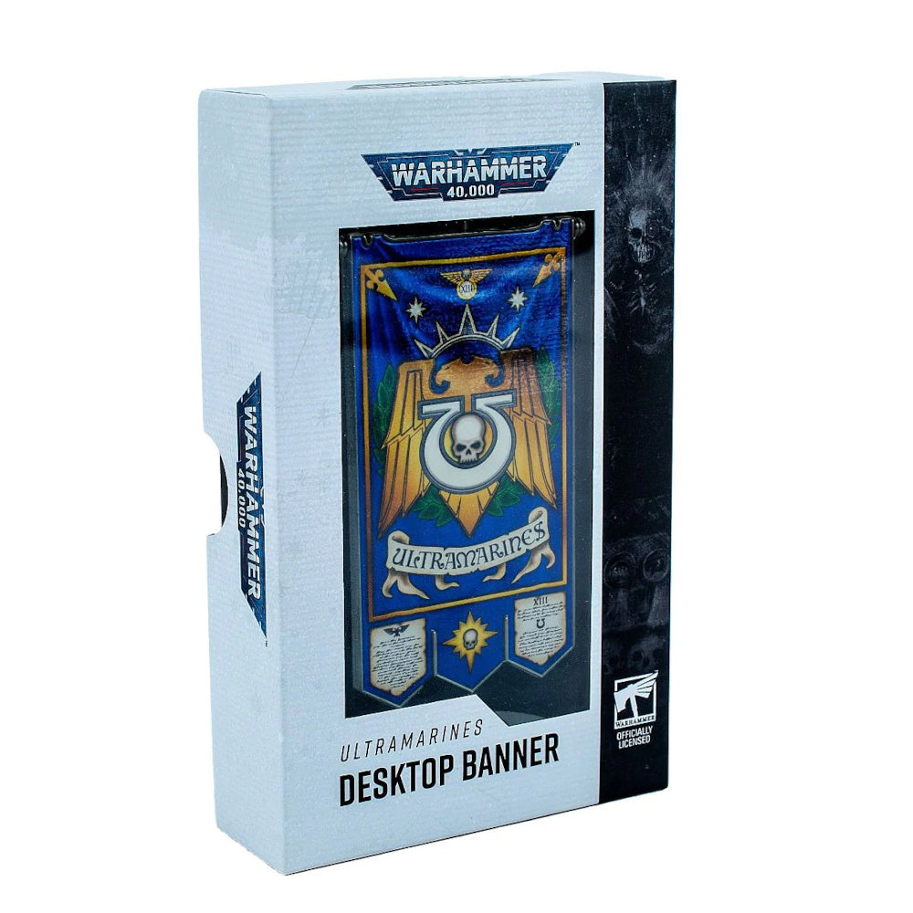 Warhammer 40000: Ultramarines Chapter Desk Banner (Preorder)