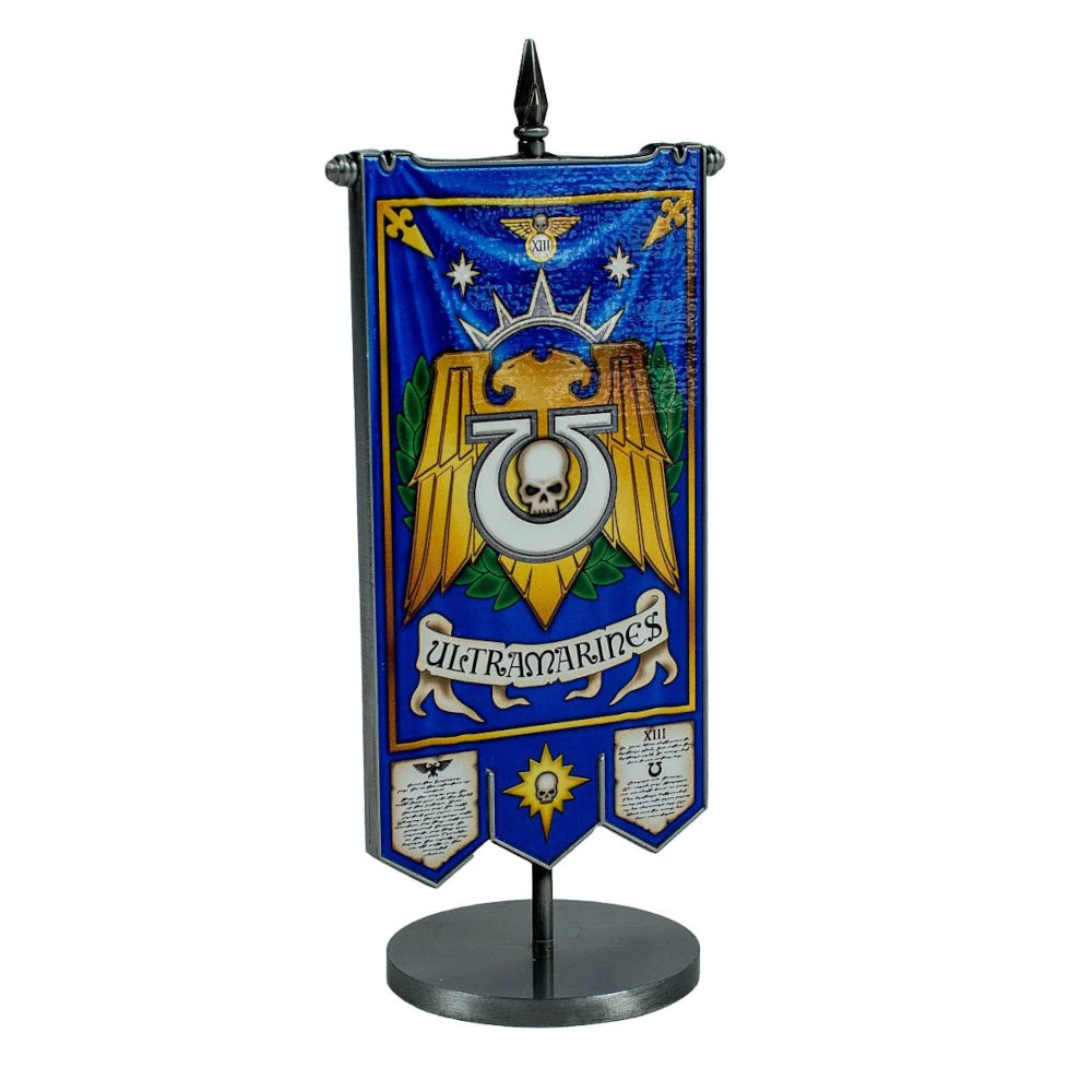 Warhammer 40000: Ultramarines Chapter Desk Banner (Preorder)