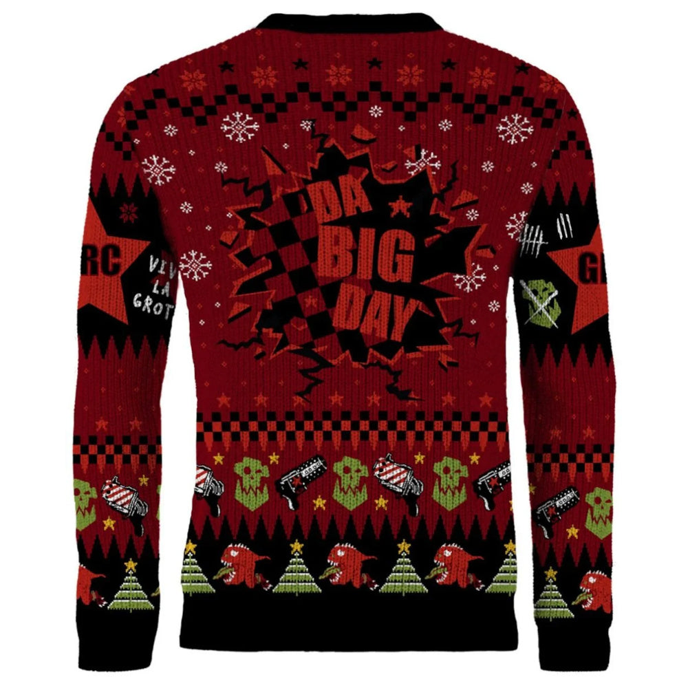 Warhammer 40000: Red Gobbo Xmas Jumper (Size XL) (Preorder)