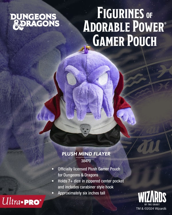 Ultra Pro: Figurines of Adorable Plush Mind Flayer Gamer Pouch for Dungeons &amp; Dragons (Preorder)