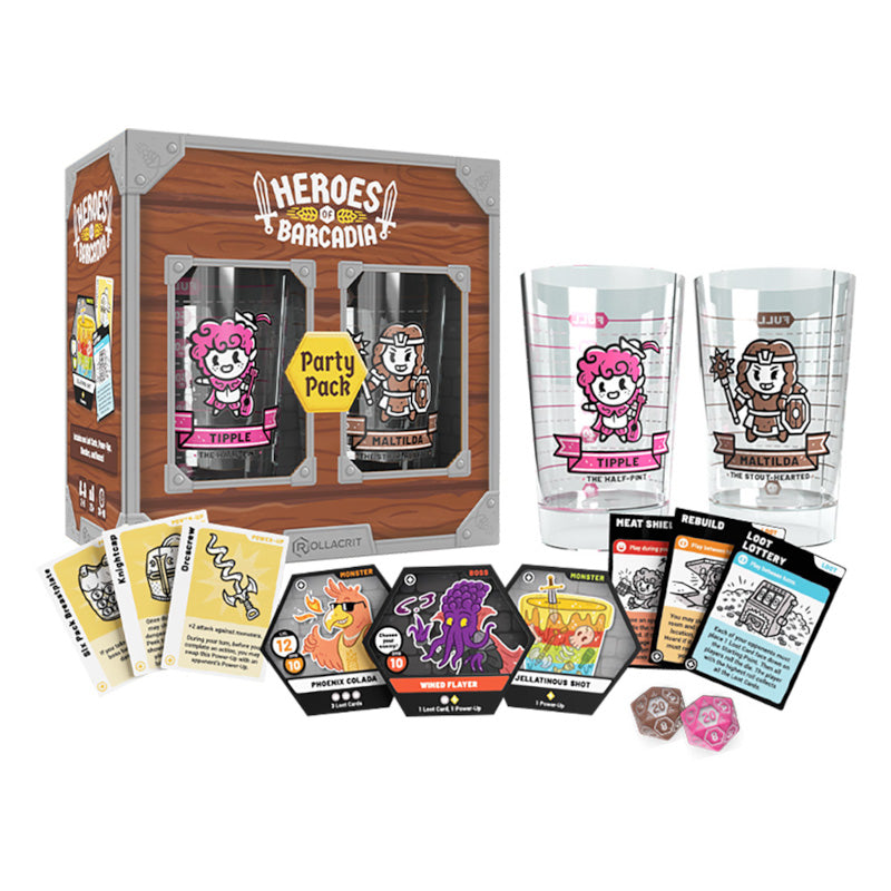 Heroes of Barcadia Party Pack Retail Ed (Preorder)