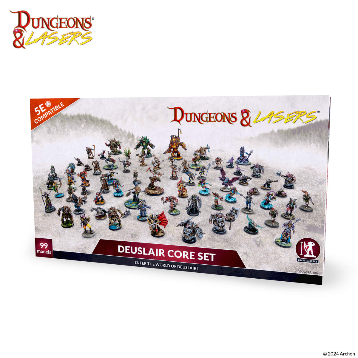 Dungeons &amp; Lasers: Deuslair: Core Set (Preorder)