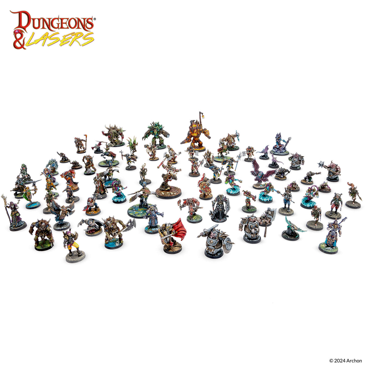 Dungeons &amp; Lasers: Deuslair: Core Set (Preorder)