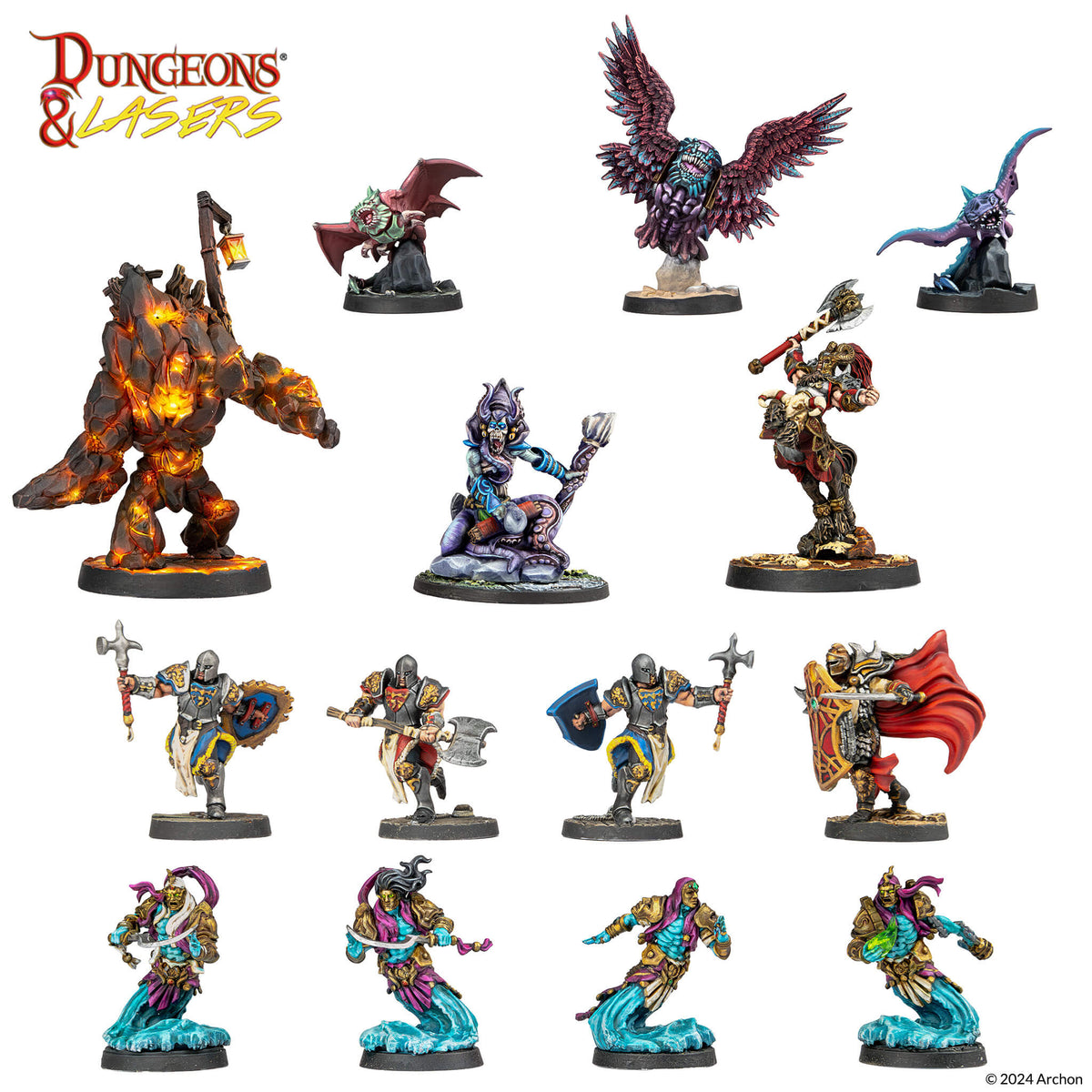 Dungeons &amp; Lasers: Deuslair: Core Set (Preorder)