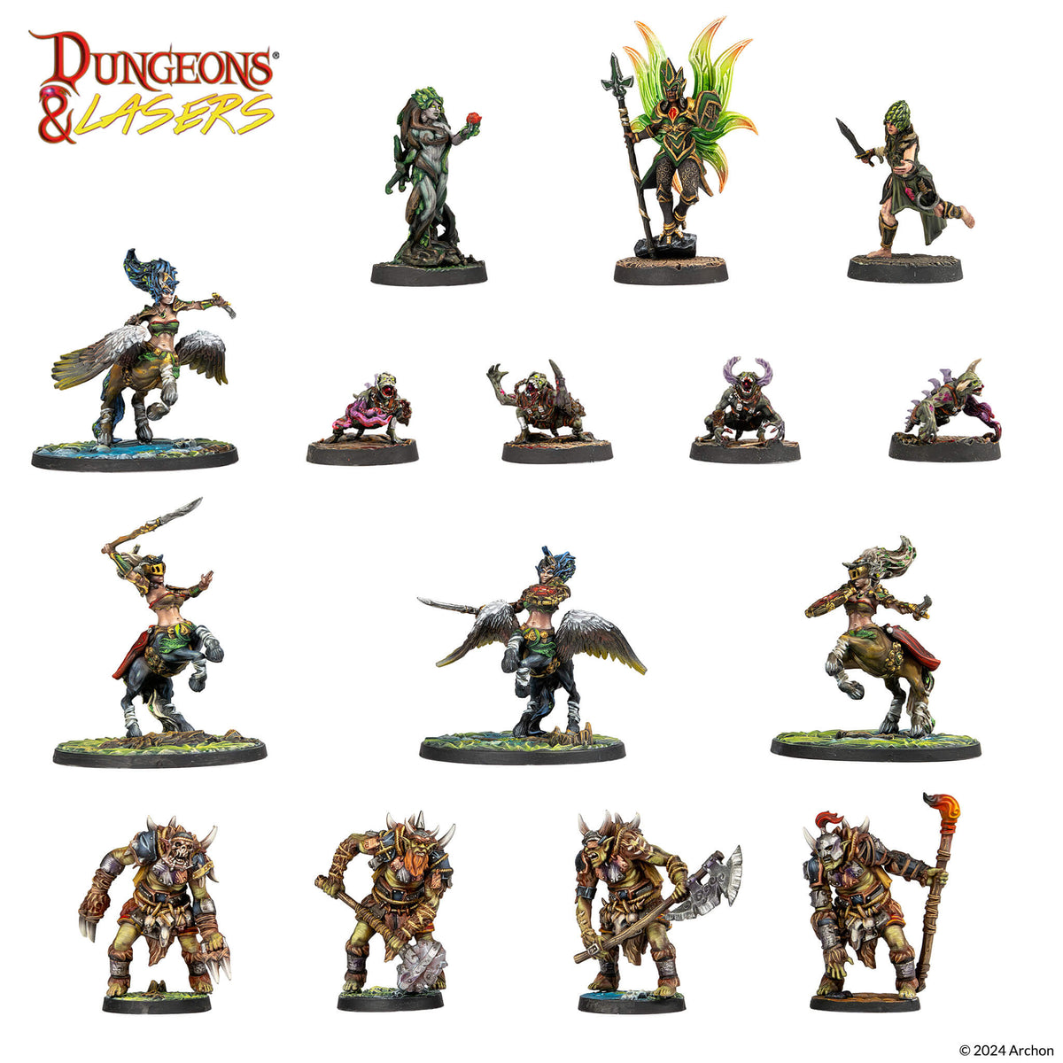 Dungeons &amp; Lasers: Deuslair: Core Set (Preorder)