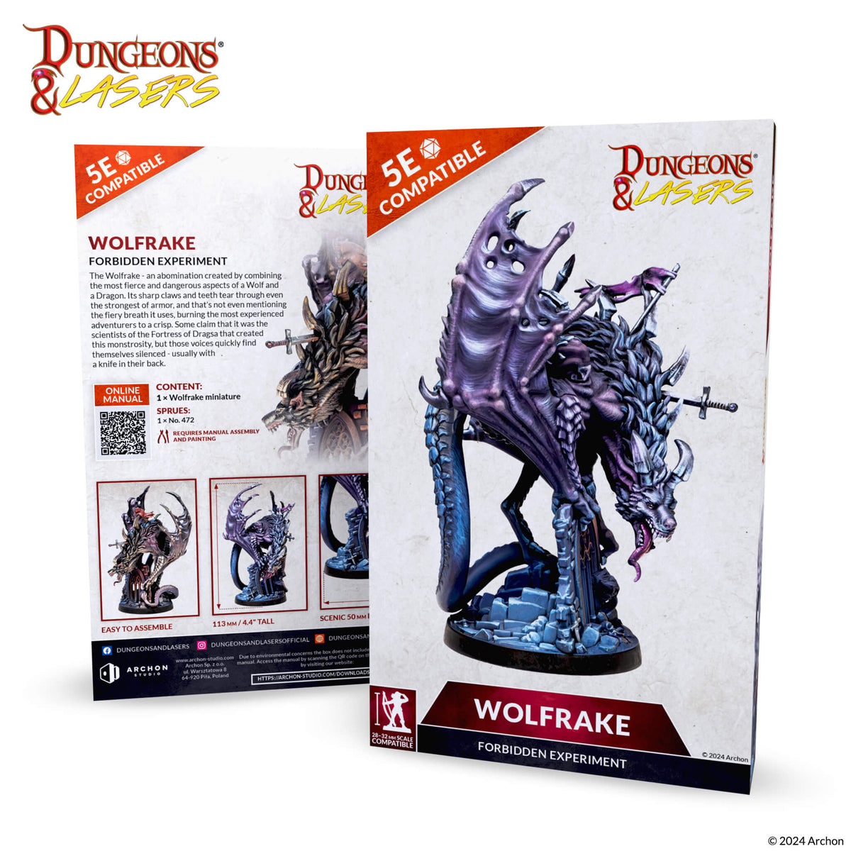 Dungeons &amp; Lasers: Deuslair: Wolfrake (Preorder)