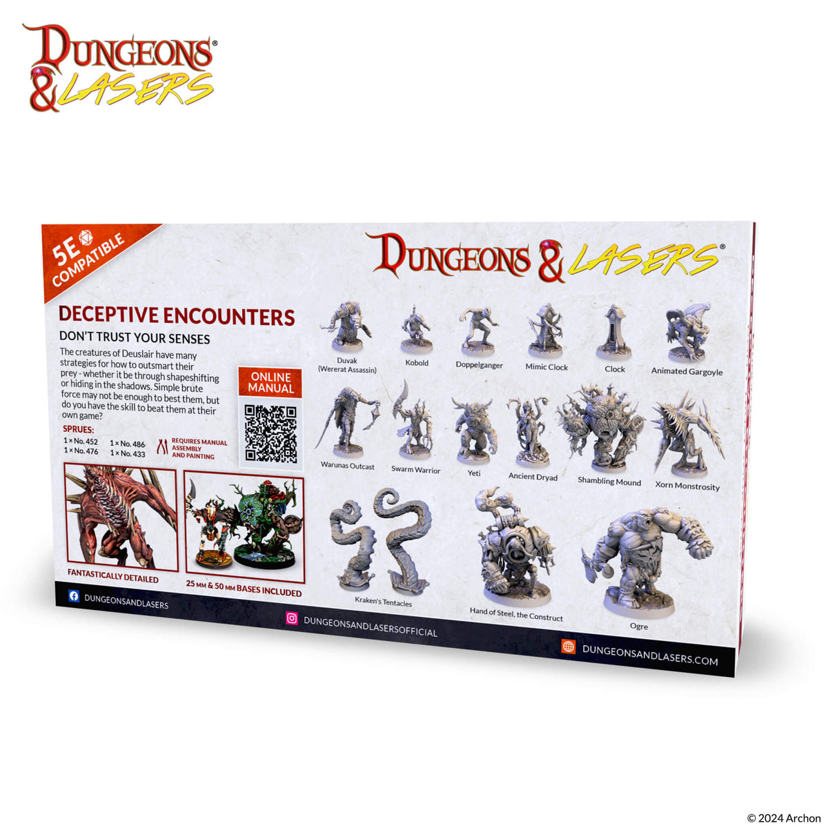 Dungeons &amp; Lasers: Deuslair: Deceptive Encounters (Preorder)