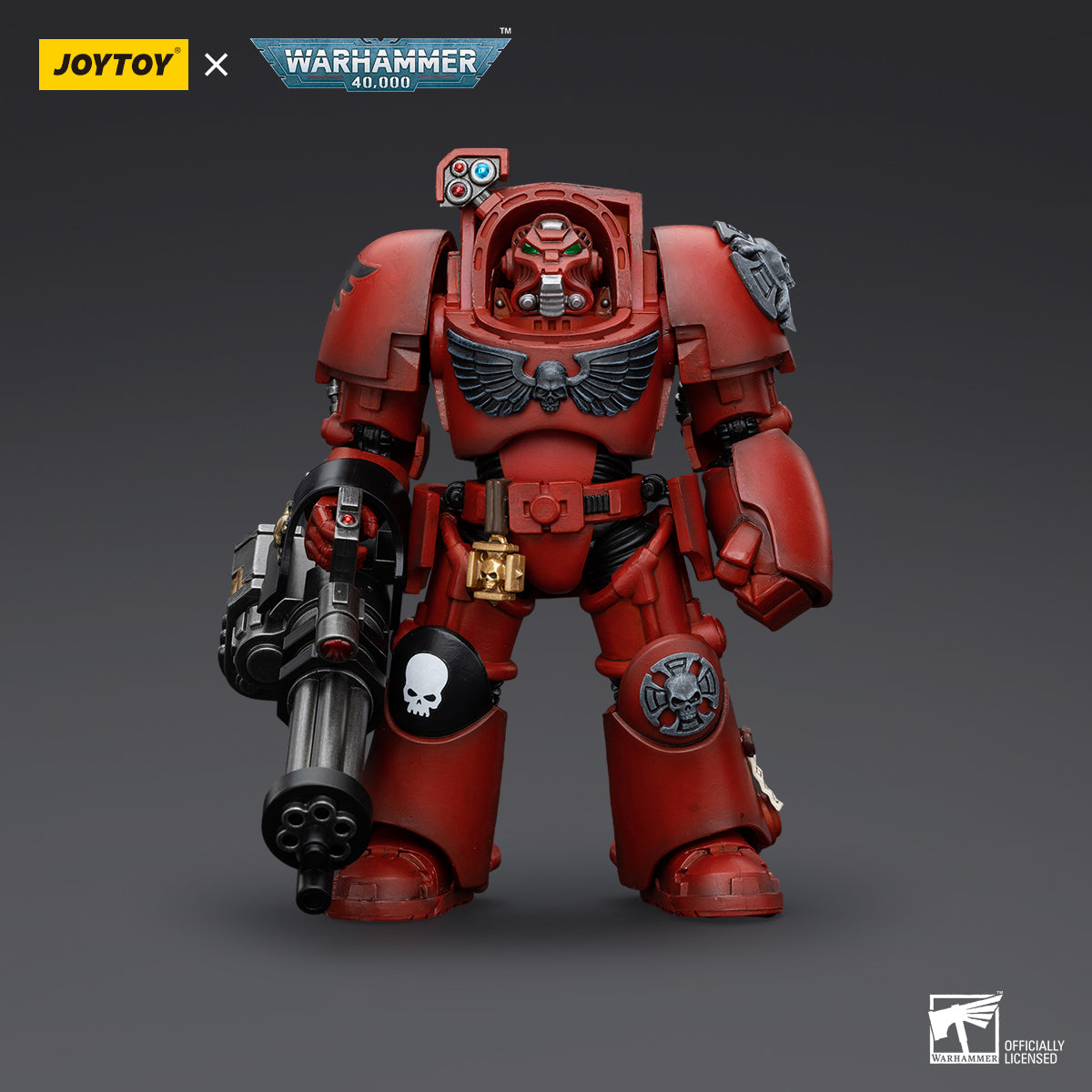 Warhammer Collectibles: 1/18 Scale Blood Angels Terminator Squad Terminator with Assault Cannon (Preorder)