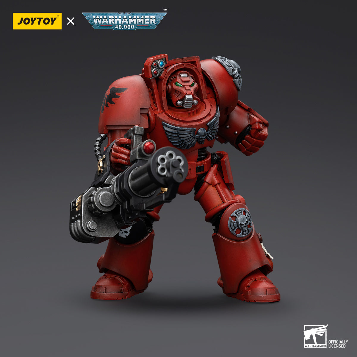 Warhammer Collectibles: 1/18 Scale Blood Angels Terminator Squad Terminator with Assault Cannon (Preorder)