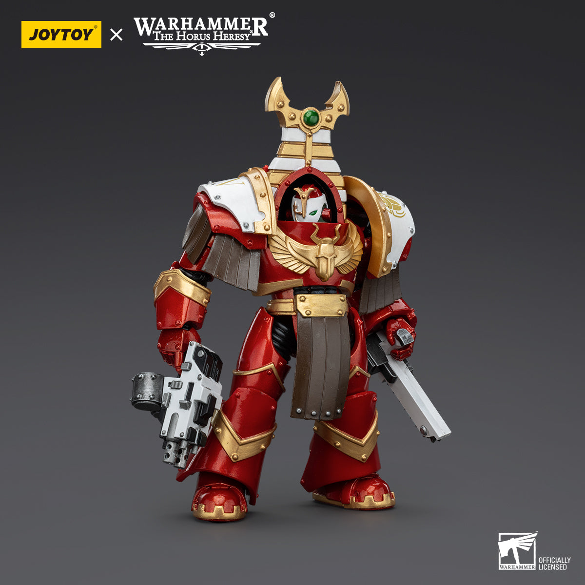 Warhammer Collectibles: 1/18 Scale Thousand Sons Sekhmet With Combi-Bolter And Chainfist (Preorder)