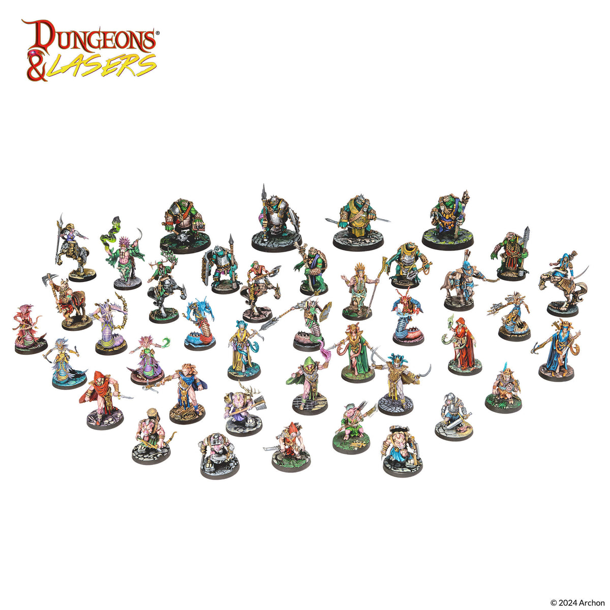 Dungeons &amp; Lasers: Beastkin Hybrids: Playable Characters (Preorder)