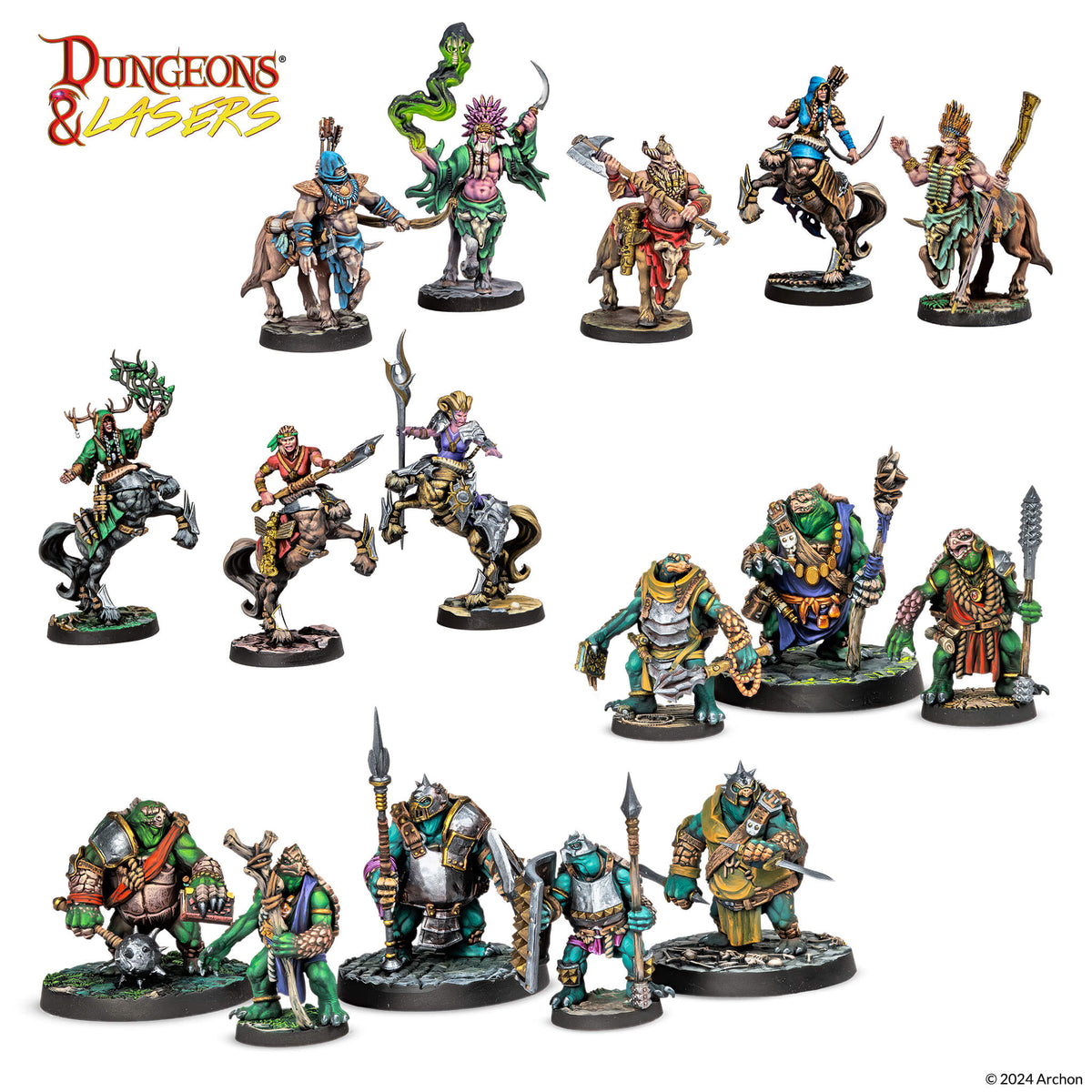 Dungeons &amp; Lasers: Beastkin Hybrids: Playable Characters (Preorder)