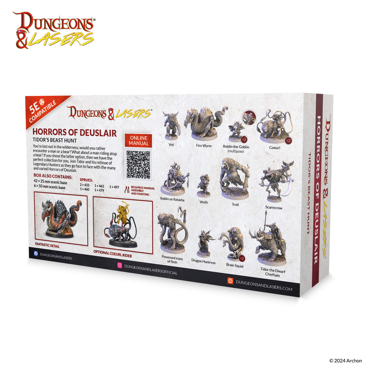 Dungeons &amp; Lasers: Horrors Of Deuslair (Preorder)