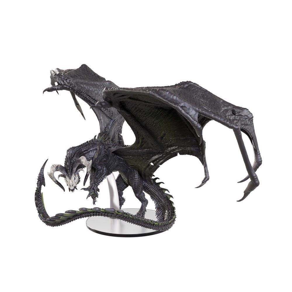 Dungeons &amp; Dragons Icons of the Realms: Adult Black Dragon (Preorder)