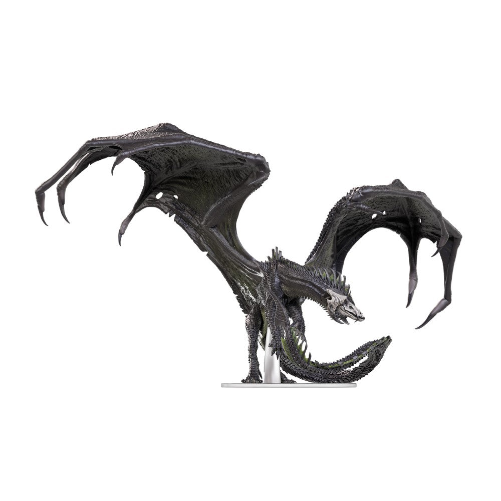 Dungeons &amp; Dragons Icons of the Realms: Adult Black Dragon (Preorder)