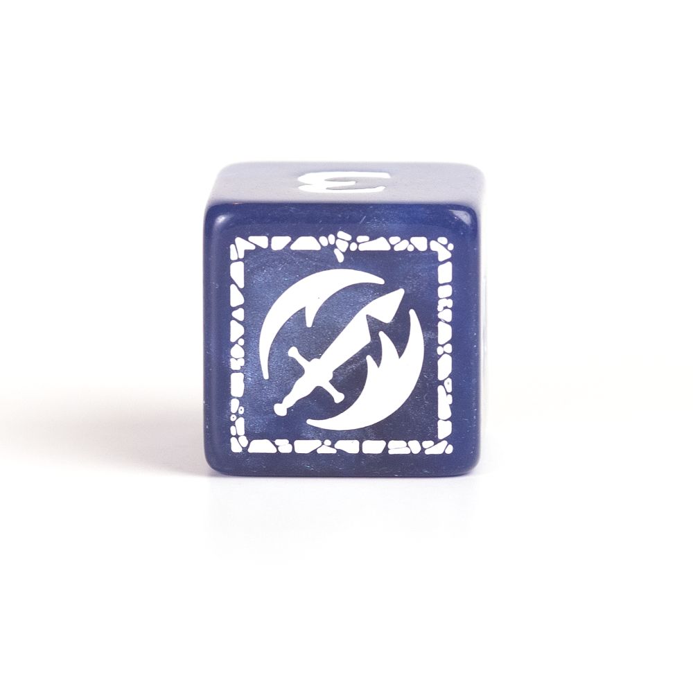 Sirius Dice - Dungeons &amp; Dragons Adventure Dice - Fighter - Blue (Preorder)