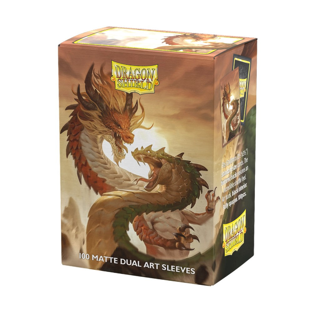 Dragon Shield: Sleeves – Matte Dual Art – Chinese New Year: 2025 – Year of the Wood Snake (Preorder)