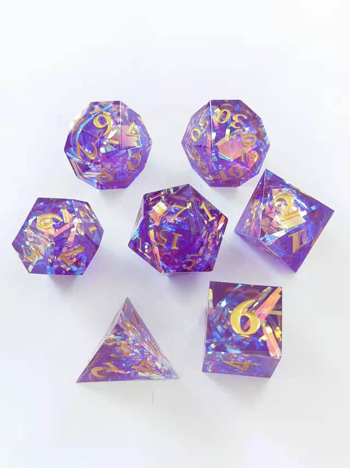 Dice Hoard Aurora (Resin) Set 36