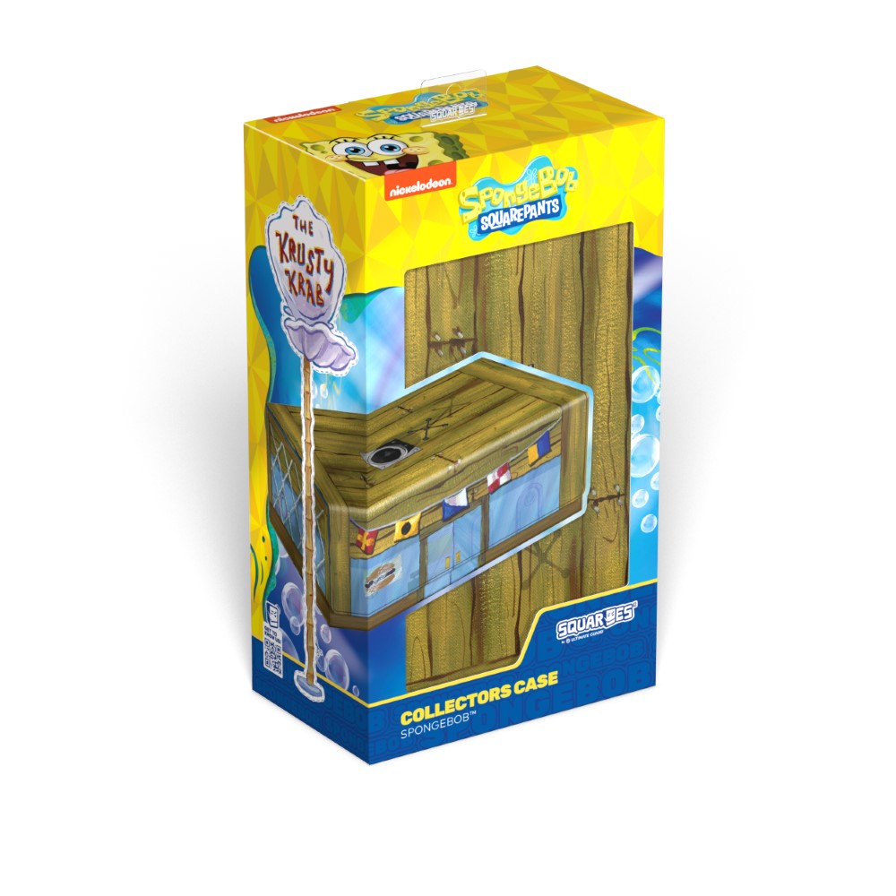 Ultimate Guard: Squaroes – Collectors Case: SpongeBob SquarePants – The Krusty Krab (Preorder)