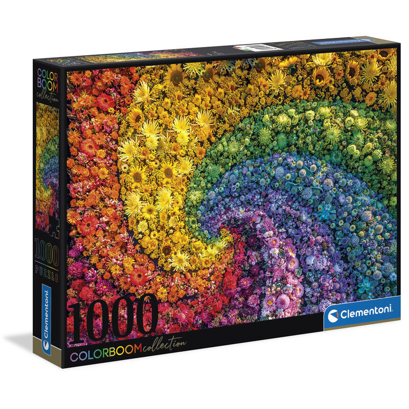 Clementoni Colorboom Whirl - 1000 Piece Jigsaw