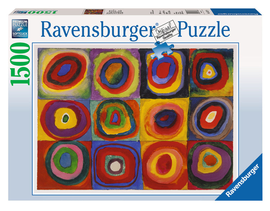 Ravensburger Kandinksy Concentric Circles 1500 Piece Jigsaw
