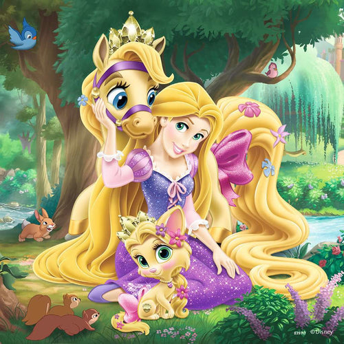 Ravensburger Disney Belle Cinderella Rapunzel - 3x49 Piece Jigsaw