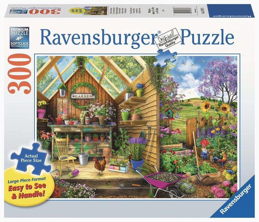 Ravensburger - Gardeners Getaway Large Format 300 Piece Jigsaw